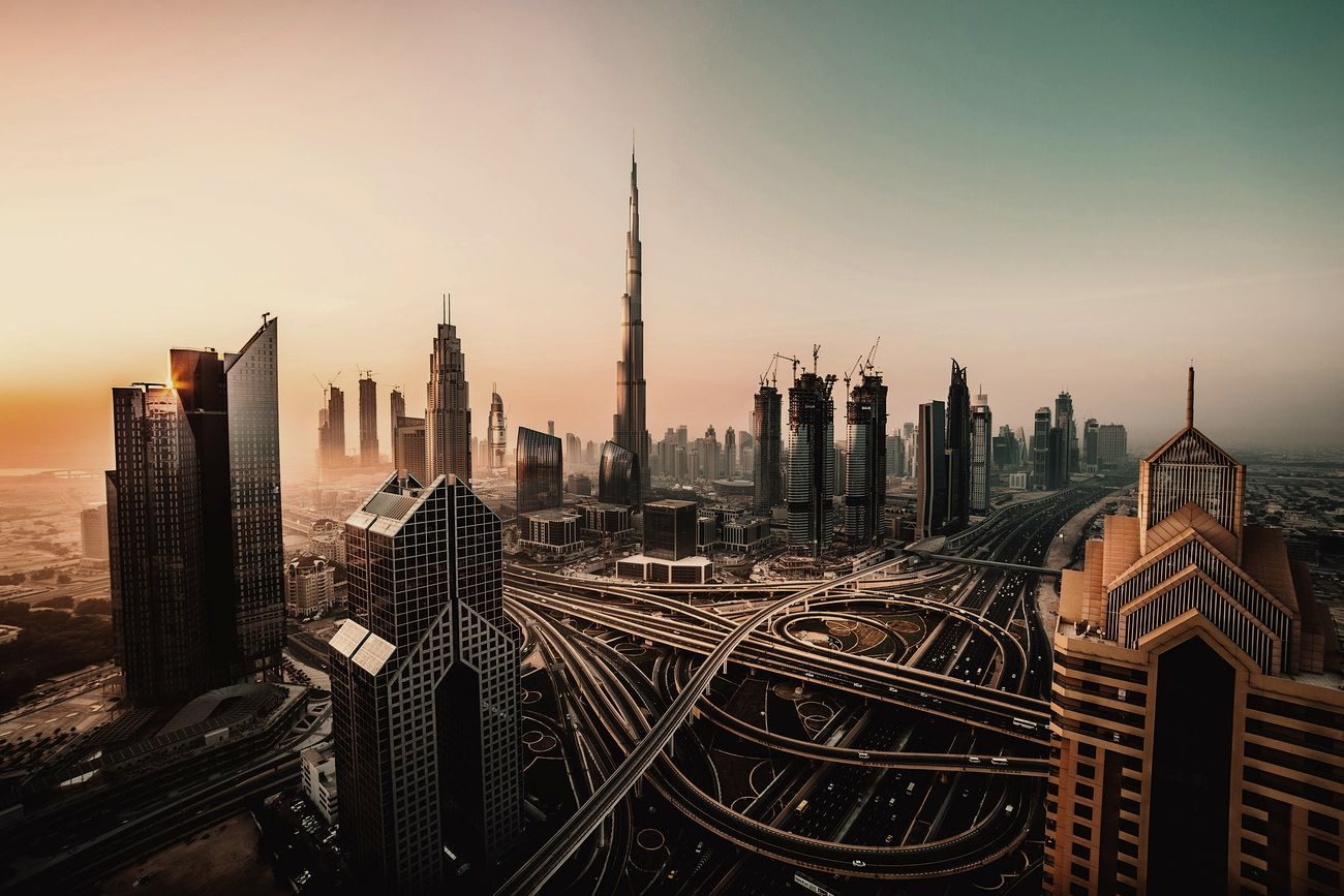 Grupo empresarial em Dubai